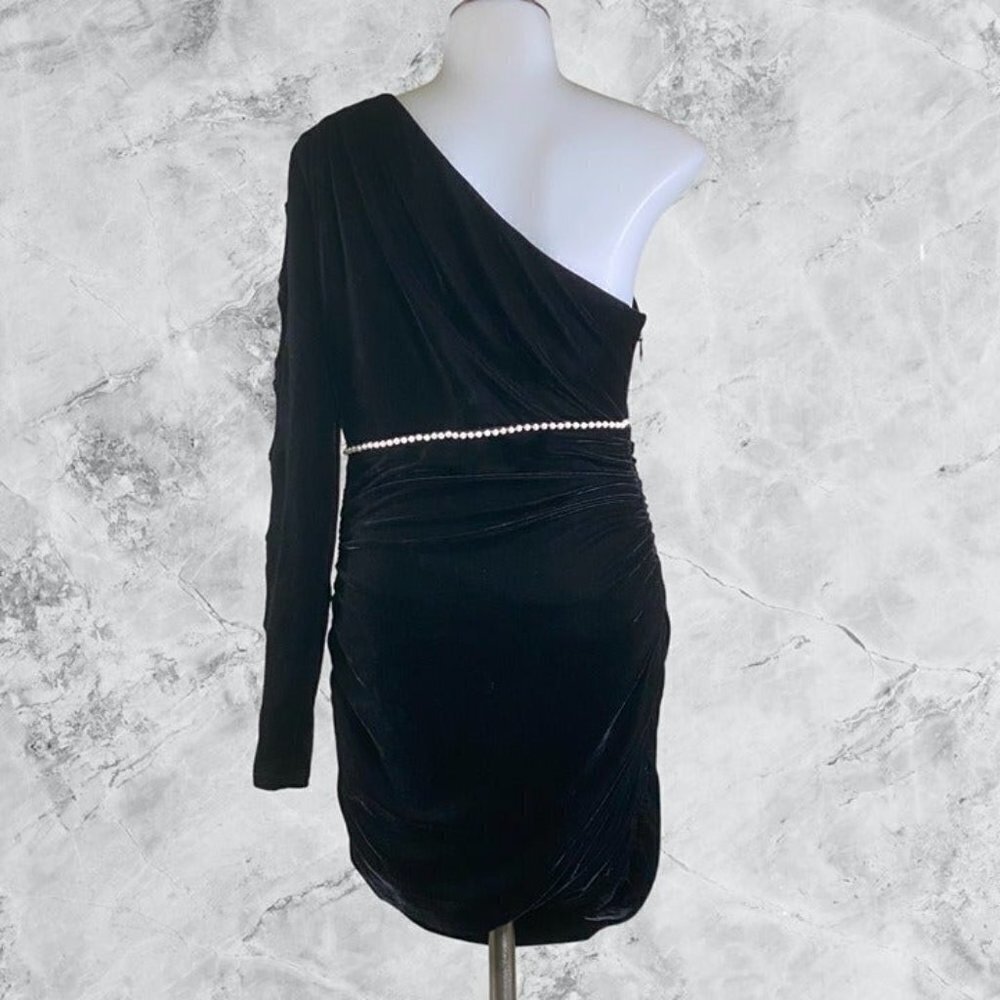 MAJORELLE Amore Mini Dress - Black - Picture 4 of 9